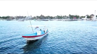 Puerto Morelos, морская рыбалка в Мексике на лучших рифах Карибского моря