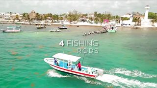 Puerto Morelos, морская рыбалка в Мексике на лучших рифах Карибского моря