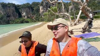 Krabi пляжи Railay и Ao Nang рай для купания и серфинга а как тут ловить рыбу в море?