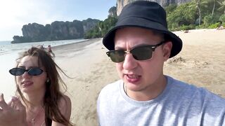 Krabi пляжи Railay и Ao Nang рай для купания и серфинга а как тут ловить рыбу в море?