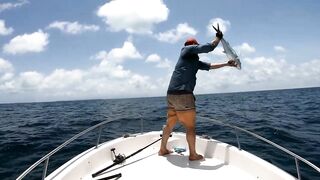 Djibouti GT рыбалка на попперы и стики биг гейм в 2019 у скал и рифов Красного моря