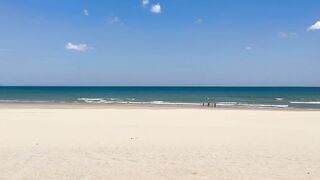 Haitang Bay Sanya Hainan прогулка по бухте и берегу ЮжноКитайского моря глазами туриста