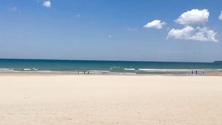 Haitang Bay Sanya Hainan прогулка по бухте и берегу ЮжноКитайского моря глазами туриста