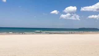 Haitang Bay Sanya Hainan прогулка по бухте и берегу ЮжноКитайского моря глазами туриста