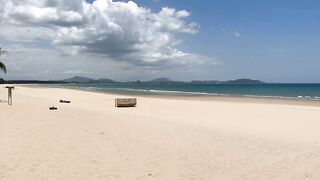 Haitang Bay Sanya Hainan прогулка по бухте и берегу ЮжноКитайского моря глазами туриста