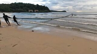 Unawatuna Sri Lanka: морская рыбалка в Унаватуне с берега и лодки