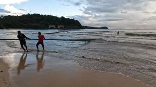 Unawatuna Sri Lanka: морская рыбалка в Унаватуне с берега и лодки