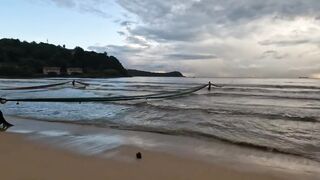 Unawatuna Sri Lanka: морская рыбалка в Унаватуне с берега и лодки