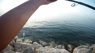 Shore fishing in Bahrain выпуск 2 береговая ловля и тест местных снастей в Персидском заливе