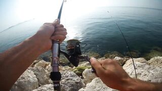 Shore fishing in Bahrain выпуск 2 береговая ловля и тест местных снастей в Персидском заливе