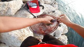 Shore fishing in Bahrain выпуск 2 береговая ловля и тест местных снастей в Персидском заливе