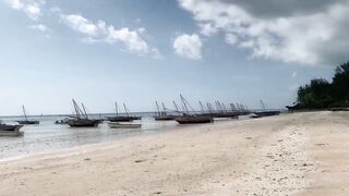 Танзания, Занзибар часть 5: поездка на машине от Нунгви до Кизимкази вдоль океана