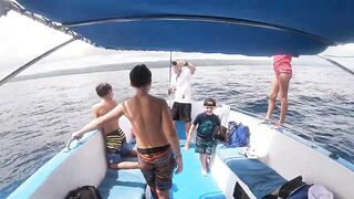 Las Terrenas семейный день у CocoKiteFishingWaterSport и первая ловля рыбы с детьми