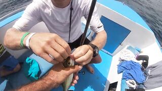 Las Terrenas семейный день у CocoKiteFishingWaterSport и первая ловля рыбы с детьми