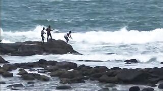 Unawatuna Sri Lanka жизнь у океана прогулки по пляжу и вечерняя береговая рыбалка
