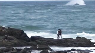 Unawatuna Sri Lanka жизнь у океана прогулки по пляжу и вечерняя береговая рыбалка