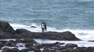 Unawatuna Sri Lanka жизнь у океана прогулки по пляжу и вечерняя береговая рыбалка