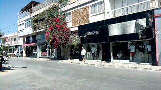 Güzelyurt цитрусовая столица Северного Кипра прогулка по городу и морскому берегу