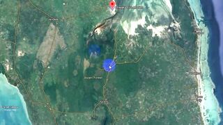 Пляжи Занзибара Chwaka худший пляж для купания отливы регион и парк Jozani обзор местности