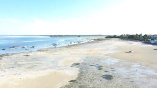 Пляжи Занзибара Chwaka худший пляж для купания отливы регион и парк Jozani обзор местности