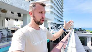 Отель Dadonghai Hotel 5 Хайнань подробный обзор Павла Георгиева и прогулки по заливу Дадунхай