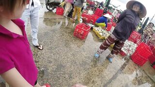 Fishing village Phan Thiet вьетнамская рыбацкая деревня жизнь у моря и работающих лодок в порту