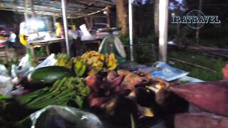 Тайский рынок Krabi Klong Muang ассортимент продуктов цены на улице и местные уличные вкусы