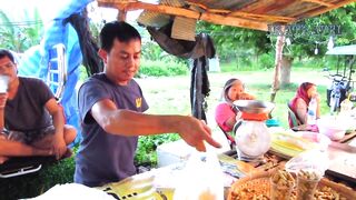 Тайский рынок Krabi Klong Muang ассортимент продуктов цены на улице и местные уличные вкусы