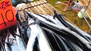 Тайский рынок Krabi Klong Muang ассортимент продуктов цены на улице и местные уличные вкусы