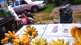 Тайский рынок Krabi Klong Muang ассортимент продуктов цены на улице и местные уличные вкусы