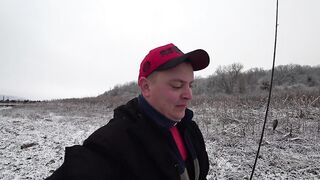 Зимний спиннинг на озерах Крыма сезон 2021 первые трофеи на вращающиеся приманки со льда и берега