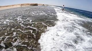 Shore jigging Marsa Alam береговая джиговая ловля в Красном море на свалах и рифах Египта