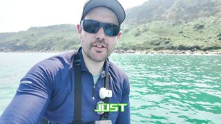 Глубинная морская рыбалка в Нячанге Вьетнам кальмары и queenfish на выезде в открытое море