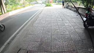 Saigon street fishing городские каналы Хошимина ловля с берега и прогулка по улицам