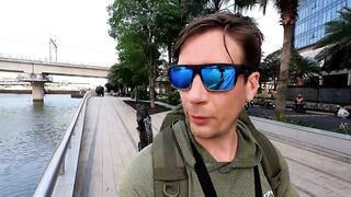 Saigon street fishing городские каналы Хошимина ловля с берега и прогулка по улицам