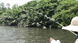 Bentota River Sri Lanka - guided fishing tour красный снэппер барракуда и увлекательная ловля на реке