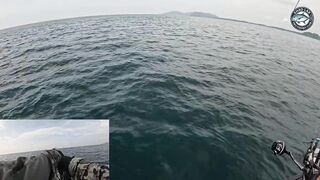 Эпическая морская рыбалка в Таиланде - GT Spanish mackerel тунец и груперы на топвотер и джиг