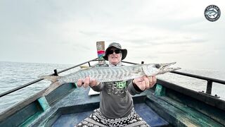Эпическая морская рыбалка в Таиланде - GT Spanish mackerel тунец и груперы на топвотер и джиг