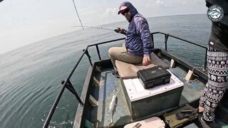 Эпическая морская рыбалка в Таиланде - GT Spanish mackerel тунец и груперы на топвотер и джиг