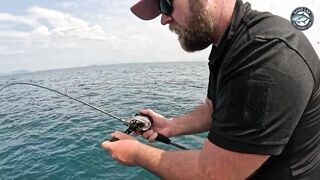 Эпическая морская рыбалка в Таиланде - GT Spanish mackerel тунец и груперы на топвотер и джиг