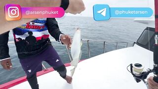 Морская рыбалка на Пхукете у острова Рача троллинг и первые выезды на местный риф