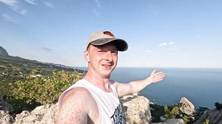 Крым Симеиз морская рыбалка в тени гор Кошка и Ай-Петри отличный летний отдых у Чёрного моря