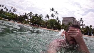 Пробую рыбалку в Unawatuna Sri Lanka первые забросы с берега и знакомство с местными гидами