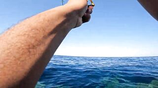 Marsa Alam Egypt морская рыбалка в Красном море монстр GT 20+ кг на береговой shore jigging