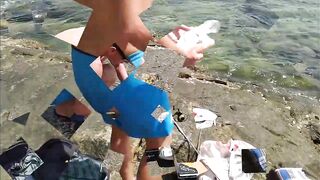 Морская рыбалка на пляже Bang Tao Таиланд вторая часть с тестом снастей и приманок