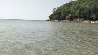 Морская рыбалка на пляже Bang Tao Таиланд вторая часть с тестом снастей и приманок