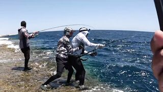 Рыба моей жизни - 40 кг GT береговой джиг и самая эмоциональная рыбалка на тропическом прибое