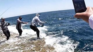 Рыба моей жизни - 40 кг GT береговой джиг и самая эмоциональная рыбалка на тропическом прибое