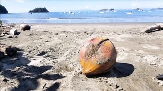 Costa Rica Playa del Coco семейный пляжный отдых вечером можно выйти на рыбалку с пирса