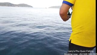 Морская рыбалка на Phu Quoc Vietnam тур Larrys Phu Quoc Fishing за крупной океанской рыбой